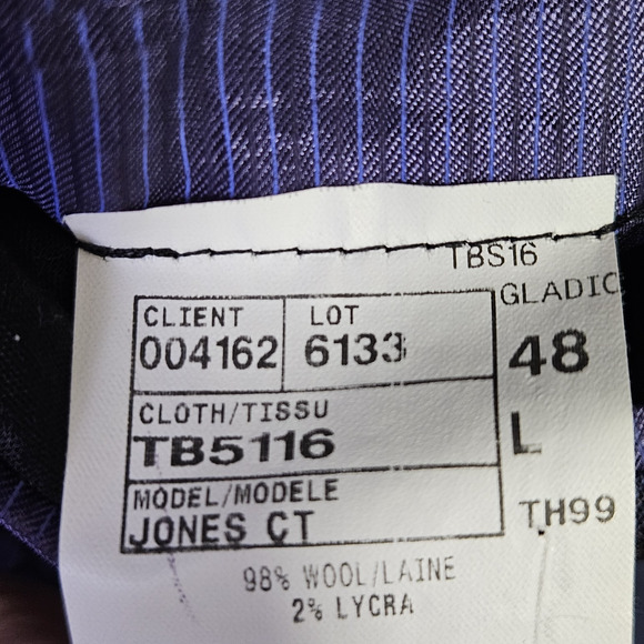 Ted Baker Endurance Blazer Mens 38L Jones CT Suit Jacket Sport Coat Micro Check - Picture 11 of 16